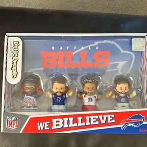 NFL Buffalo Bills Little People collectors 2024.